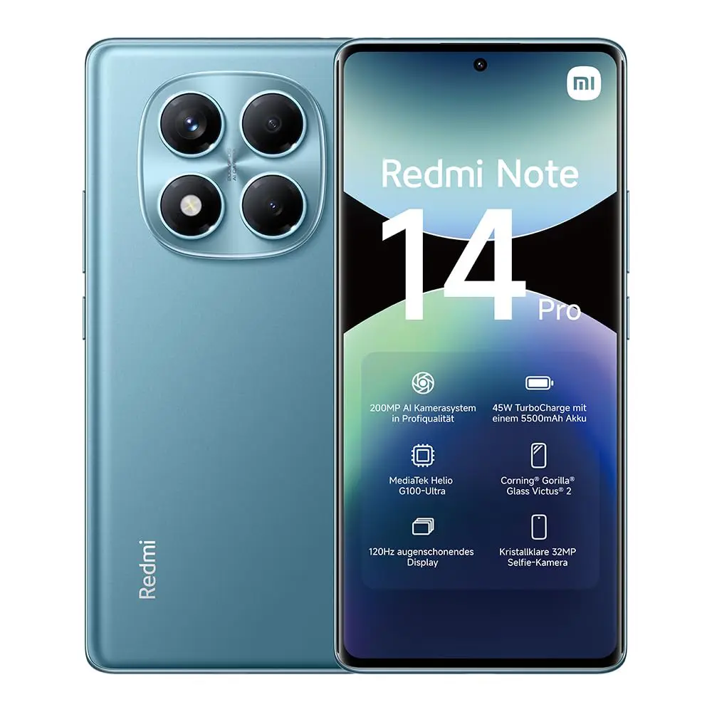 گوشی موبایل شیائومی مدل Redmi Note 14 Pro 4G ظرفیت ۲۵۶ گیگابایت رم ۸ گیگابایت - گلوبال